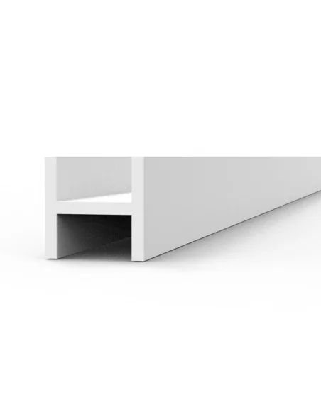 BEAMS H SHAPE 2.5 x 2.5 x 350 mm x 4 units STYRENE - AK Interactive...