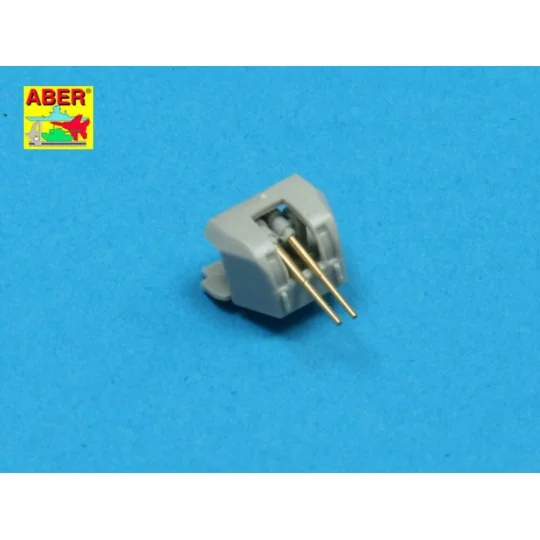 16 pcs 102 mm Q.F. Mk.XVI barrels - Aber Models RE-350 L28