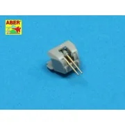 16 pcs 102 mm Q.F. Mk.XVI barrels, 1/350 - Aber Models RE-350 L28