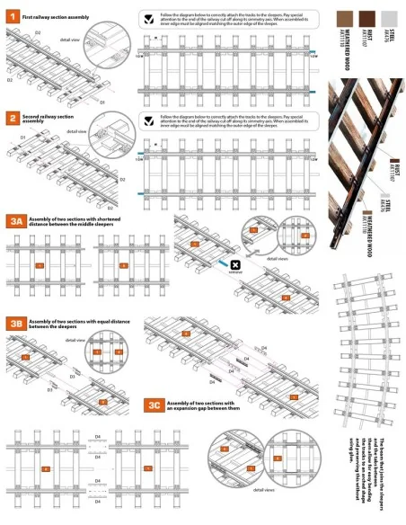 [NO_DESC] DOUBLE RAILWAY TRACK SECTION, 1/35 - AK Interactive AK35011