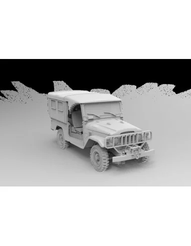 FJ43 SUV with Soft top IDF & LAF, 1/35 - AK Interactive AK35004