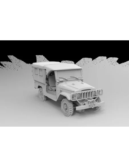 FJ43 SUV with Soft top IDF & LAF, 1/35 - AK Interactive AK35004