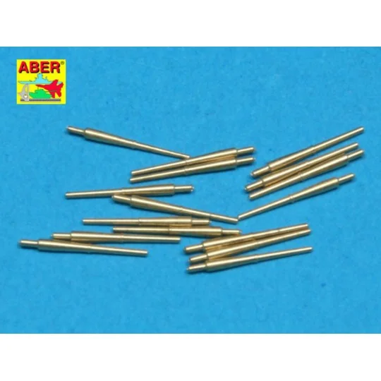 16 pcs 102 mm Q.F. Mk.XVI barrels - Aber Models RE-350 L28