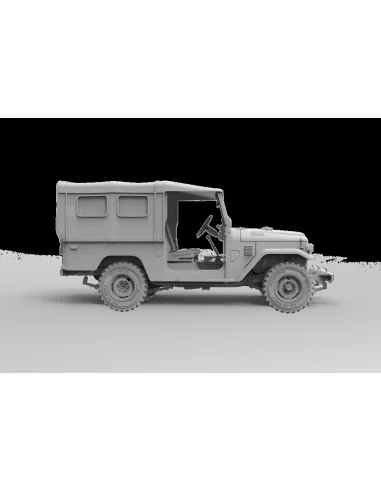 FJ43 SUV with Soft top IDF & LAF, 1/35 - AK Interactive AK35004