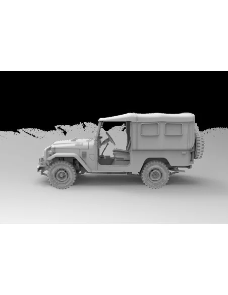 FJ43 SUV with Soft top IDF & LAF, 1/35 - AK Interactive AK35004