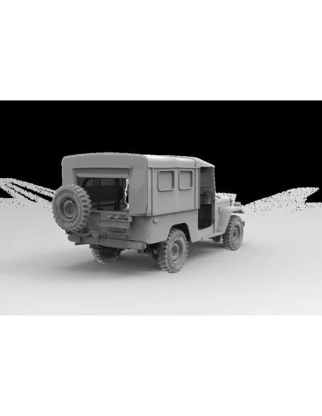 FJ43 SUV with Soft top IDF & LAF, 1/35 - AK Interactive AK35004