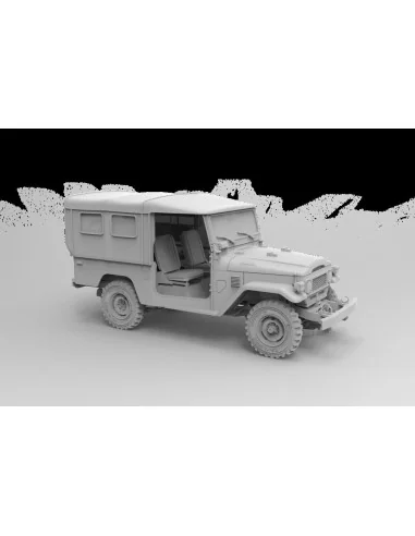 FJ43 SUV with Soft top IDF & LAF, 1/35 - AK Interactive AK35004