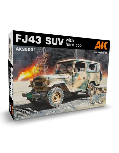FJ43 SUV with Hard top, 1/35 - AK Interactive AK35001