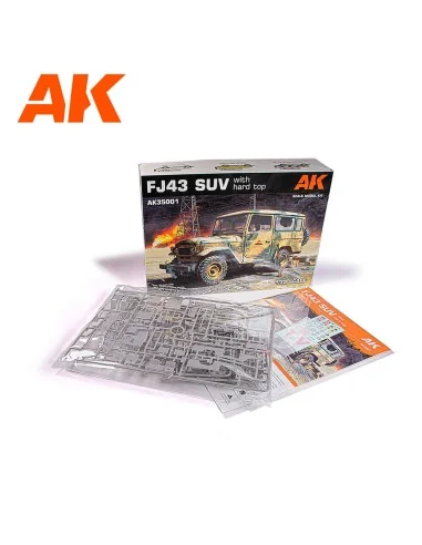 FJ43 SUV with Hard top, 1/35 - AK Interactive AK35001
