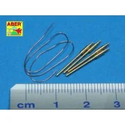 4 pcs 130mm barrels for AK-130 - Aber Models RE-350 L29