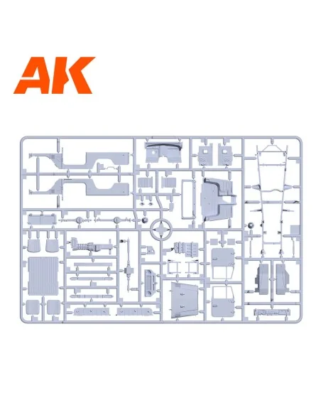 FJ43 SUV with Hard top, 1/35 - AK Interactive AK35001