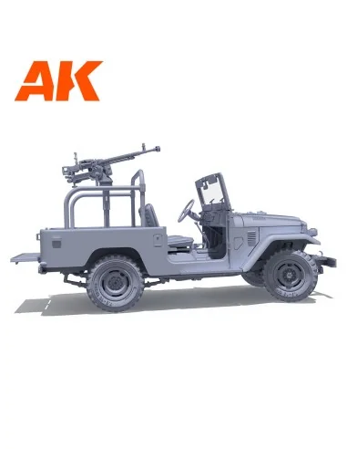 FJ43 Pickup with DShKM, 1/35 - AK Interactive AK35002