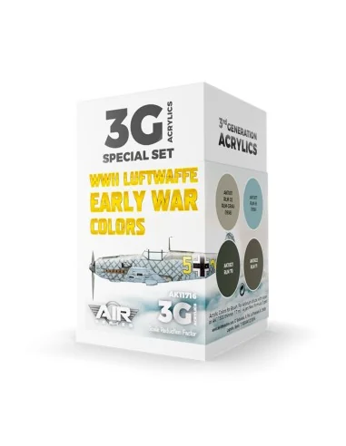 WWII Luftwaffe Early War Colors SET 3G - AK Interactive AK11716