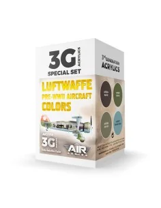 Luftwaffe Pre-WWII Aircraft Colors SET 3G - AK Interactive AK11715