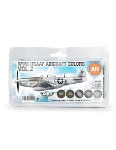 WWII USAAF Aircraft Colors Vol.2 SET 3G - AK Interactive AK11733