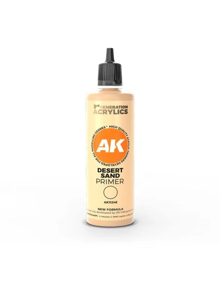 [NO_DESC] Desert sand surface Primer 100 ml 3GEN - AK Interactive A...