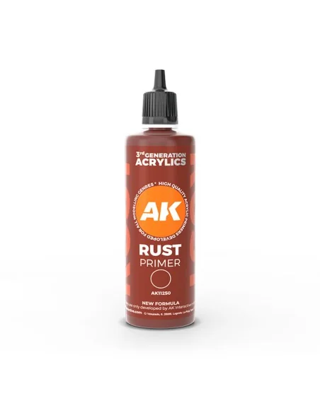 [NO_DESC] Rust surface Primer 100 ml 3GEN - AK Interactive AK11250