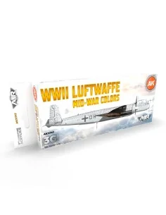 WWII Luftwaffe Mid-War Colors SET 3G - AK Interactive AK11717