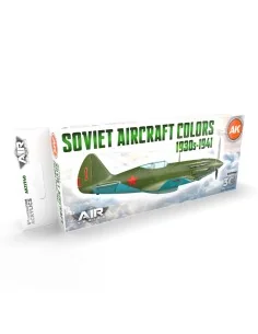 Soviet Aircraft Colors 1930s-1941 SET 3G - AK Interactive AK11740