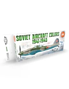 [NO_DESC] Soviet Aircraft Colors 1941-1945 SET 3G - AK Interactive ...
