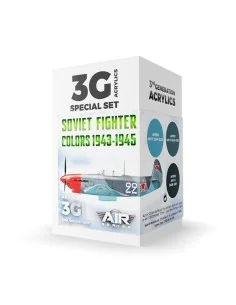 Soviet Fighter Colors 1943-1945 SET 3G - AK Interactive AK11742
