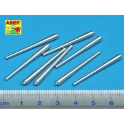 8 pcs 381mm - long barrels for Hood, Repulse - Aber Models RE-350 L30
