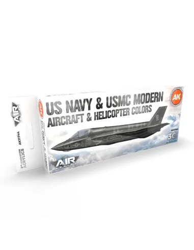 US Navy & USMC Modern Aircraft & Helicopter SET 3G - AK Interactive...