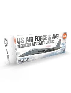 US Air Force & ANG Modern Aircraft Colors SET 3G - AK Interactive A...