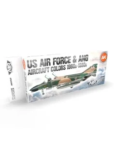 US Air Force & ANG Aircraft 1960s-1980s SET 3G - AK Interactive AK1...