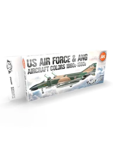 US Air Force & ANG Aircraft 1960s-1980s SET 3G - AK Interactive AK1...