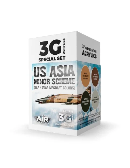 US Asia Minor Scheme (IIAF/IRIAF Aircraft) SET 3G - AK Interactive ...
