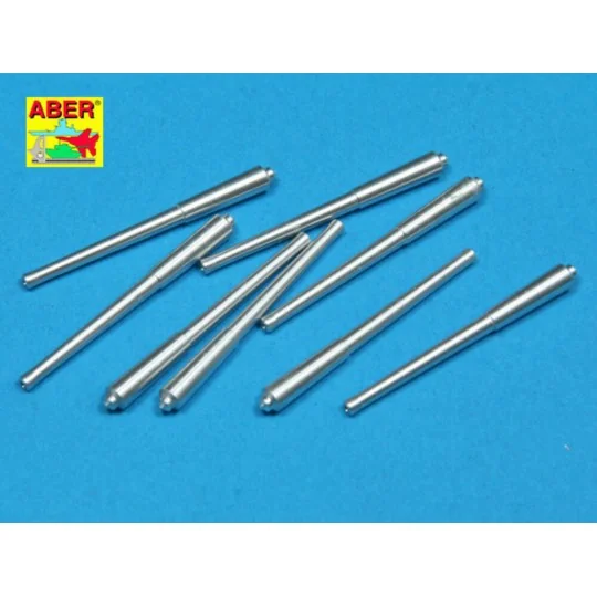 8 pcs 381mm - long barrels for Hood, Repulse - Aber Models RE-350 L30