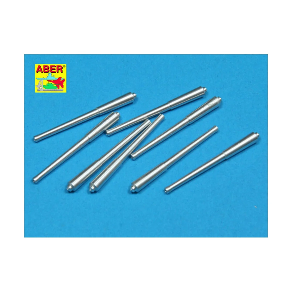 8 pcs 381mm - long barrels for Hood, Repulse - Aber Models RE-350 L30