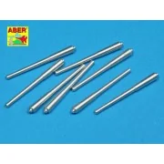 8 pcs 381mm - long barrels for Hood, Repulse - Aber Models RE-350 L30