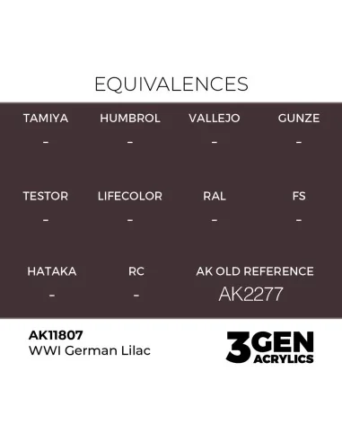 [NO_DESC] WWI German Lilac - AK Interactive AK11807