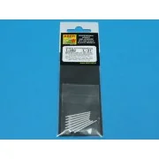 8 pcs 381mm -short barrels for Hood, Repulse - Aber Models RE-350 L31