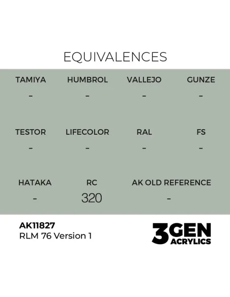 RLM 76 Version 1 - AK Interactive AK11827