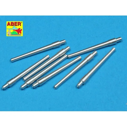 8 pcs 381mm -short barrels for Hood, Repulse - Aber Models RE-350 L31