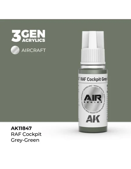 [NO_DESC] RAF Cockpit Grey-Green - AK Interactive AK11847