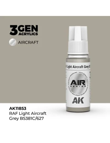 RAF Light Aircraft Grey BS381C/627 - AK Interactive AK11853