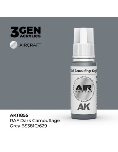 RAF Dark Camouflage Grey BS381C/629 - AK Interactive AK11855