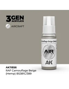 RAF Camouflage Beige (Hemp) BS381C/389 - AK Interactive AK11856