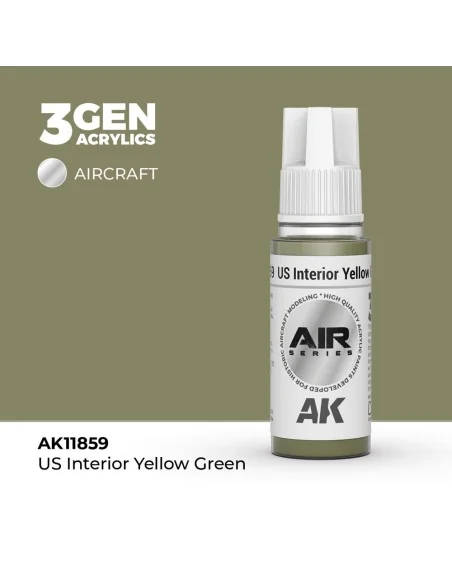[NO_DESC] US Interior Yellow Green - AK Interactive AK11859