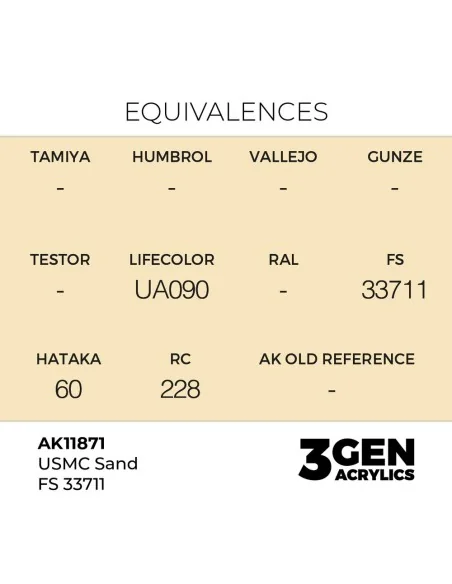 USMC Sand FS 33711 - AK Interactive AK11871