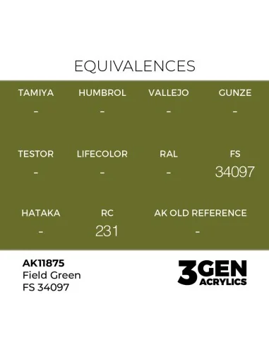 Field Green FS 34097 - AK Interactive AK11875