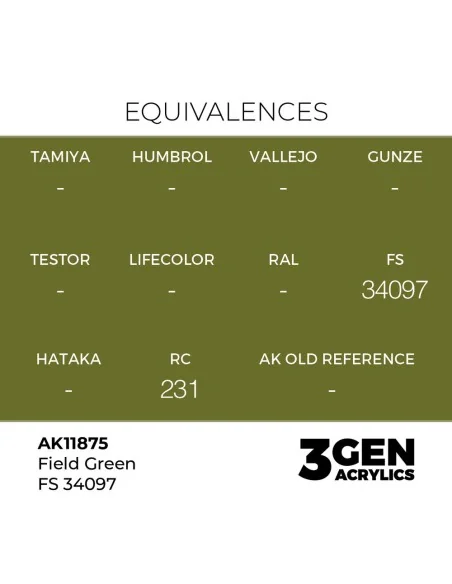 Field Green FS 34097 - AK Interactive AK11875