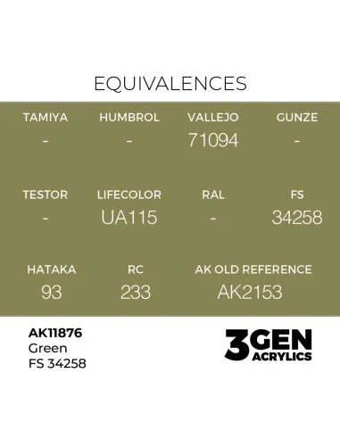 Green FS 34258 - AK Interactive AK11876