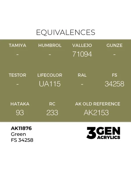 Green FS 34258 - AK Interactive AK11876