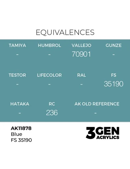 [NO_DESC] Blue FS 35190 - AK Interactive AK11878