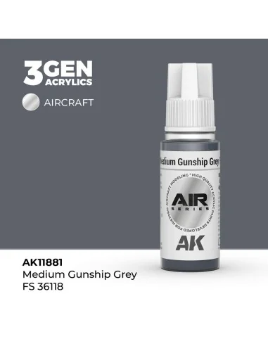 [NO_DESC] Medium Gunship Grey FS 36118 - AK Interactive AK11881